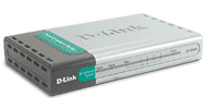 D-Link DI-704UP 4-Port 10/100Mb ADSL Router & USB Print Server 