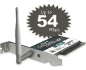 D-Link DWL-G520 108Mbps 802.11g Wireless LAN PCI Network Adapter 