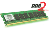 1GB (2 x 512MB) Kingston PC4200 (533Mhz) DDR2 SDRAM DIMM Memory - CL4